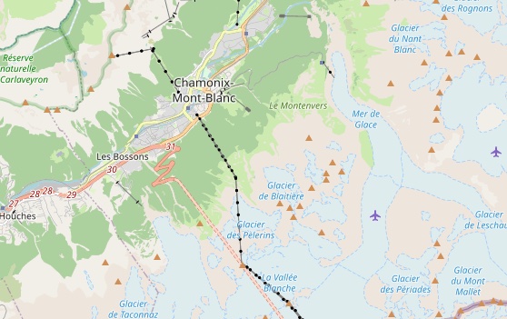 from map